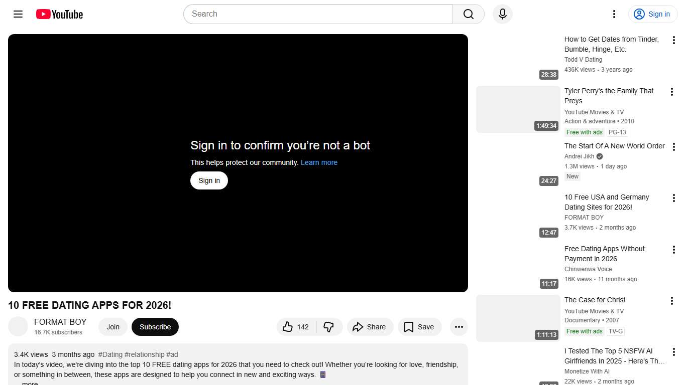 10 FREE DATING APPS FOR 2026! - YouTube