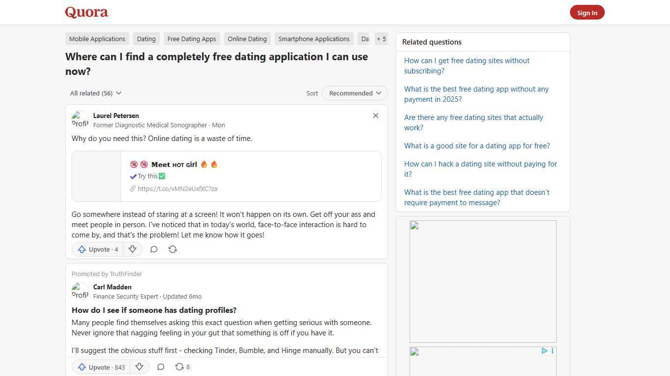 Where can I find a completely free dating application I can use now? - Quora